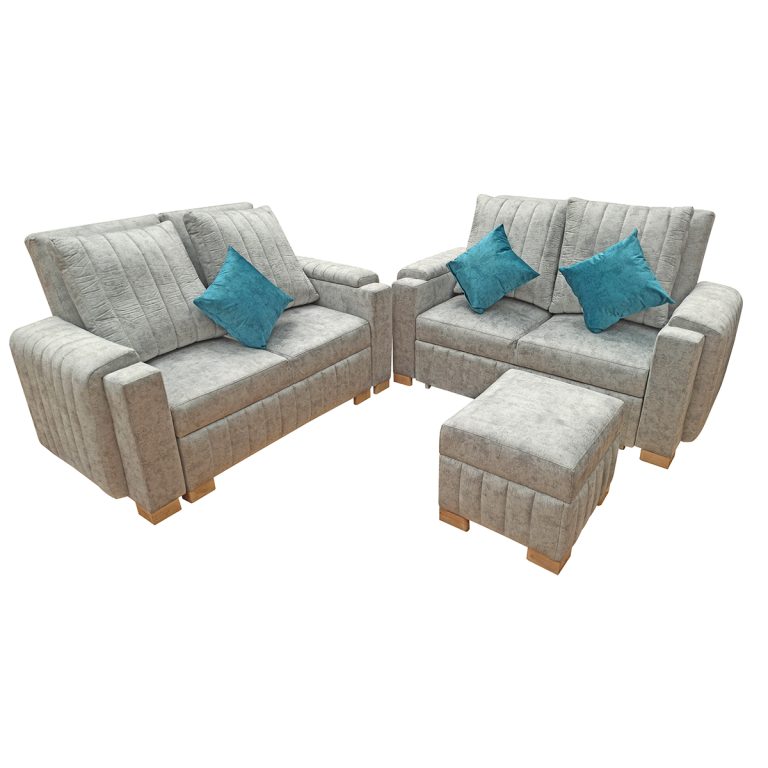 Sala con Sofá Cama + Puff