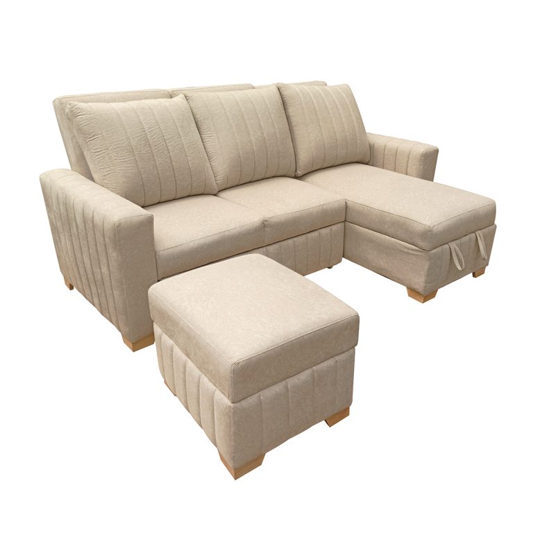 Sala en L Sofá Cama Multifuncional